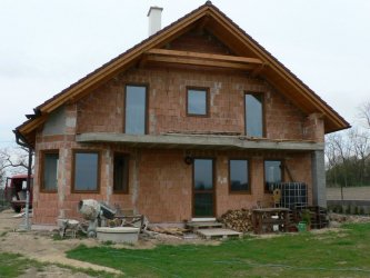 Sádrové omítky RD Mělník