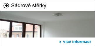 Sádrové stěrky